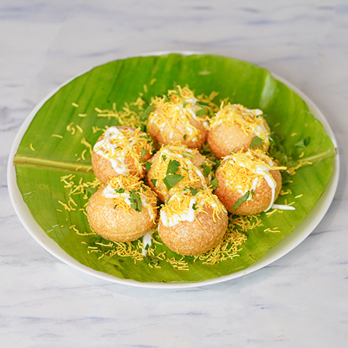 Dahi Potato Poori